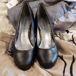 Madden Girl black heels
